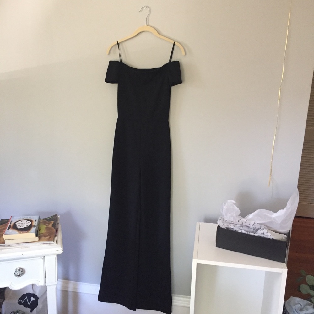 ✨ lulus black jumpsuit